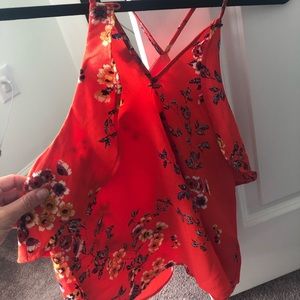 Floral blouse size small